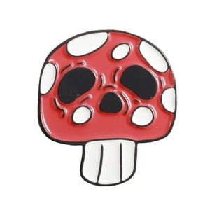 🍄 Red Death Shroom Pin